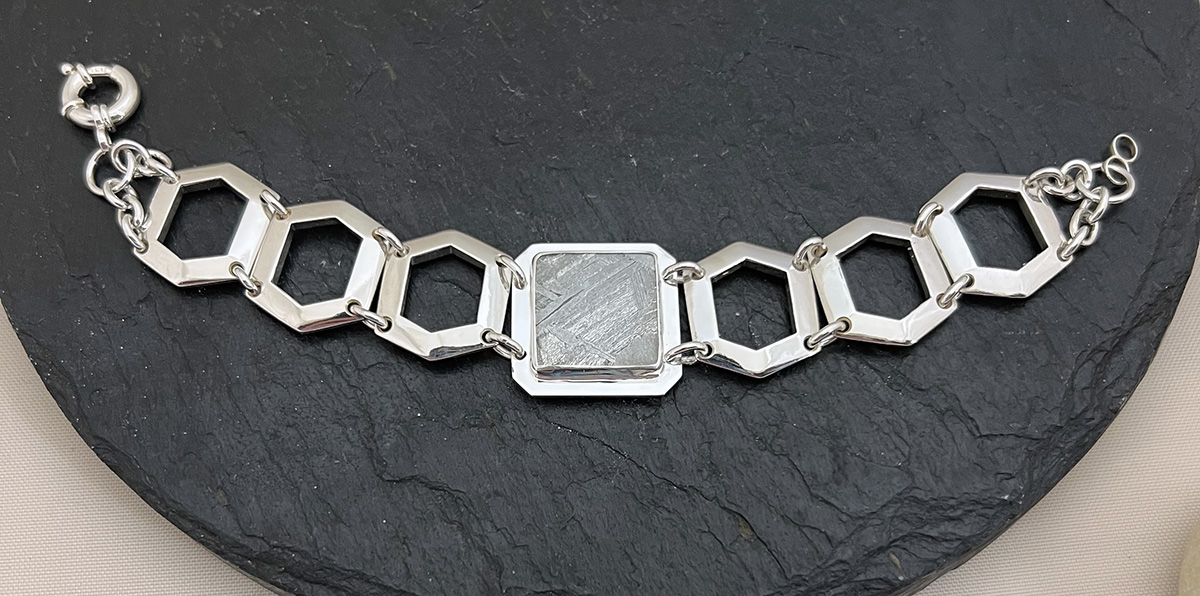 Meteorite bracelet clearance